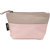 Canvas Cosmetic Bag - Honua Pouch - Mixed Double Pink & Sand