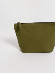 Eco friendly Makeup Bag - Lok Pouch - Olive Green