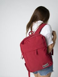 Sustainable Backpacks For College And Everyday Use - Ruby Red