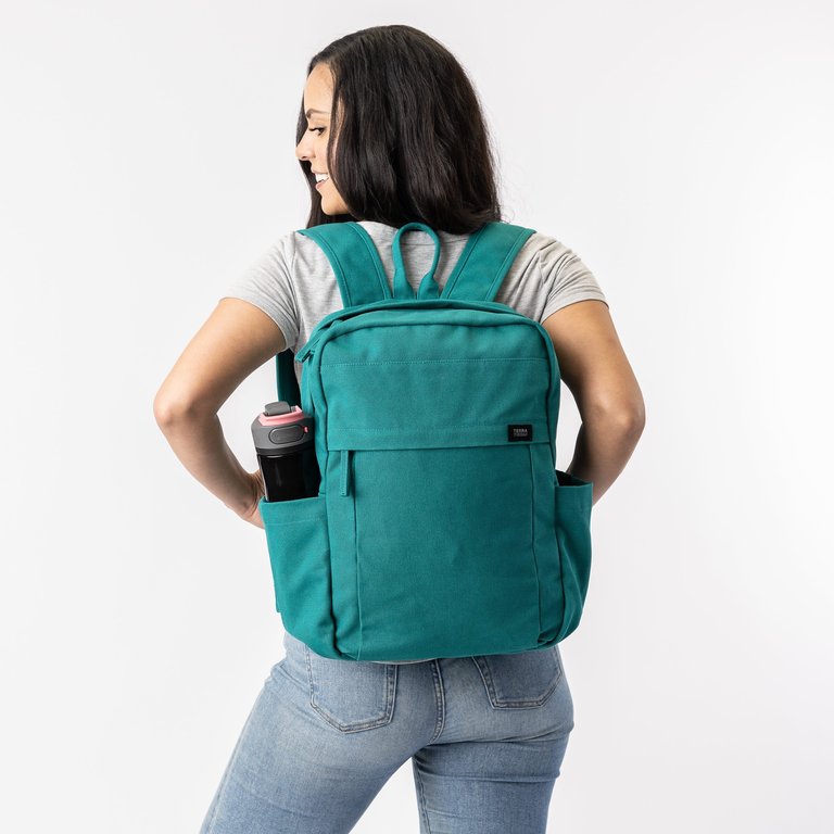 Sustainable Backpacks For College And Everyday Use - Deep Sea Teal