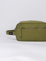 Sustainable Toiletry Bag - Olive Green