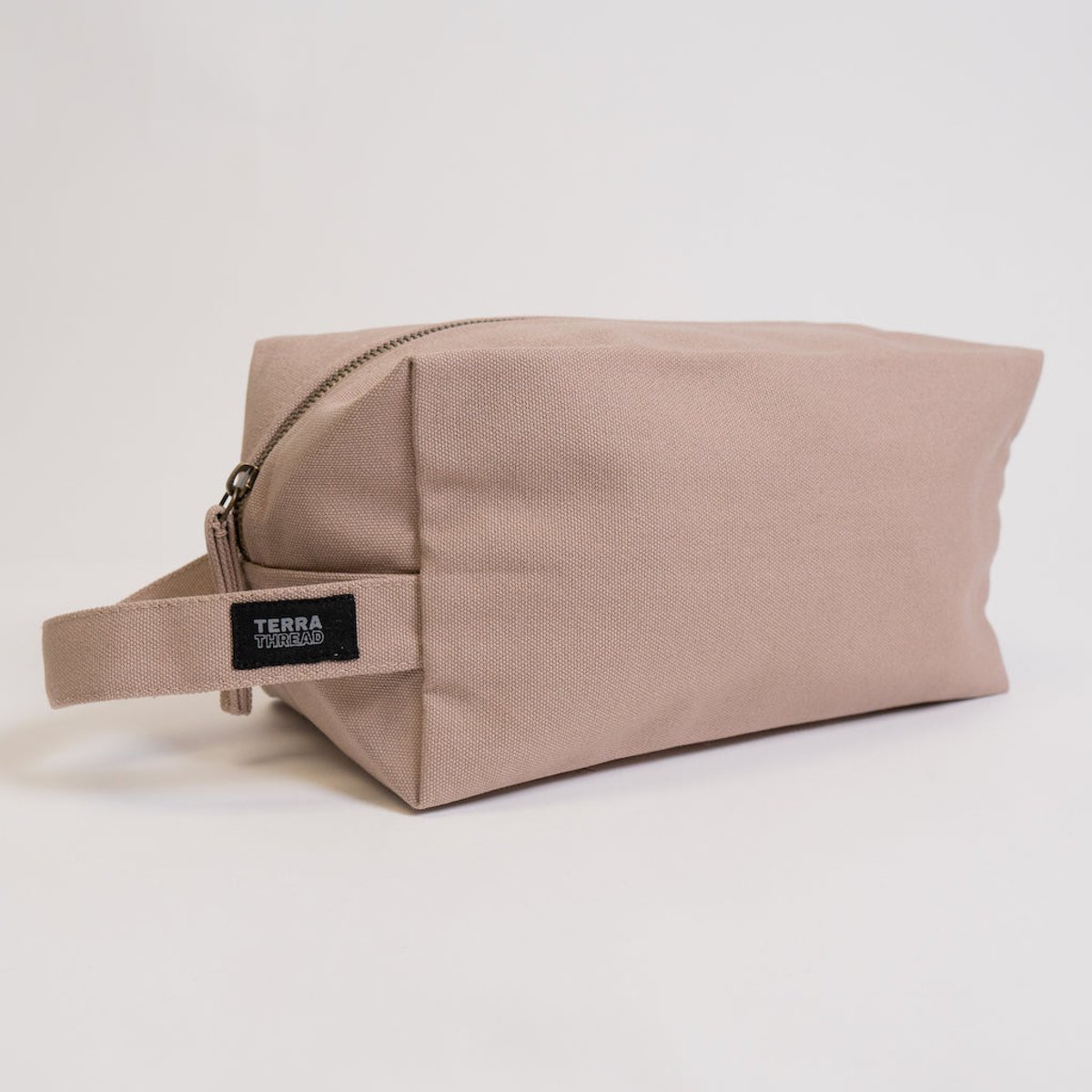 Terra Thread Sustainable Toiletry Bag - Grey