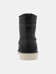 Elevate Water Resistant Plain Toe Lace-Up Boot