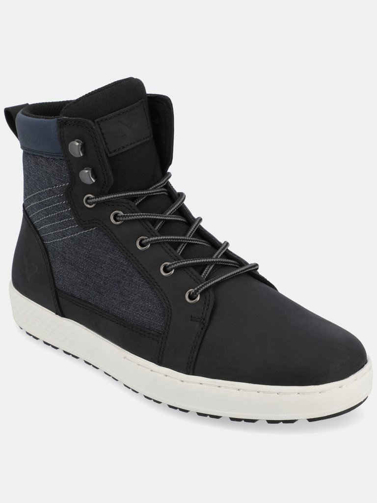 Latitude Sneaker Boot - Black