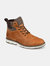 Raider Wide Width Cap Toe Ankle Boot - Chestnut