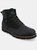 Range Water Resistant Plain Toe Lace-Up Boot - Black