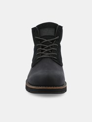 Range Water Resistant Plain Toe Lace-Up Boot