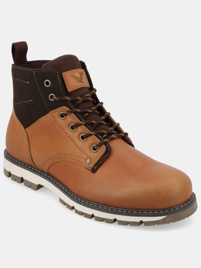 Territory Boots Redline Water Resistant Plain Toe Lace-Up Boot product