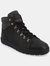 Ruckus Water Resistant High Top Sneaker - Black