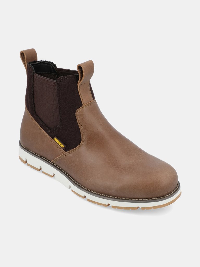 Territory Canyonlands Water Resistant Chelsea Boot - Brown