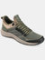 Territory Crag Casual Knit Trail Sneaker - Green