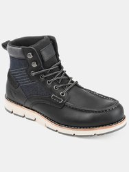 Territory Mack 2.0 Cap Moc Toe Ankle Boot - Black