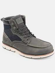 Territory Mack 2.0 Wide Width Cap Moc Toe Ankle Boot - Grey