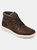 Territory Magnus Casual Leather Sneaker Boot - Brown