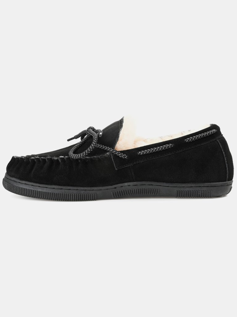 Territory Meander Genuine Sheepskin Moccasin Slipper