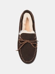 Territory Meander Genuine Sheepskin Moccasin Slipper