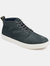Territory Rove Casual Leather Sneaker Boot - Blue