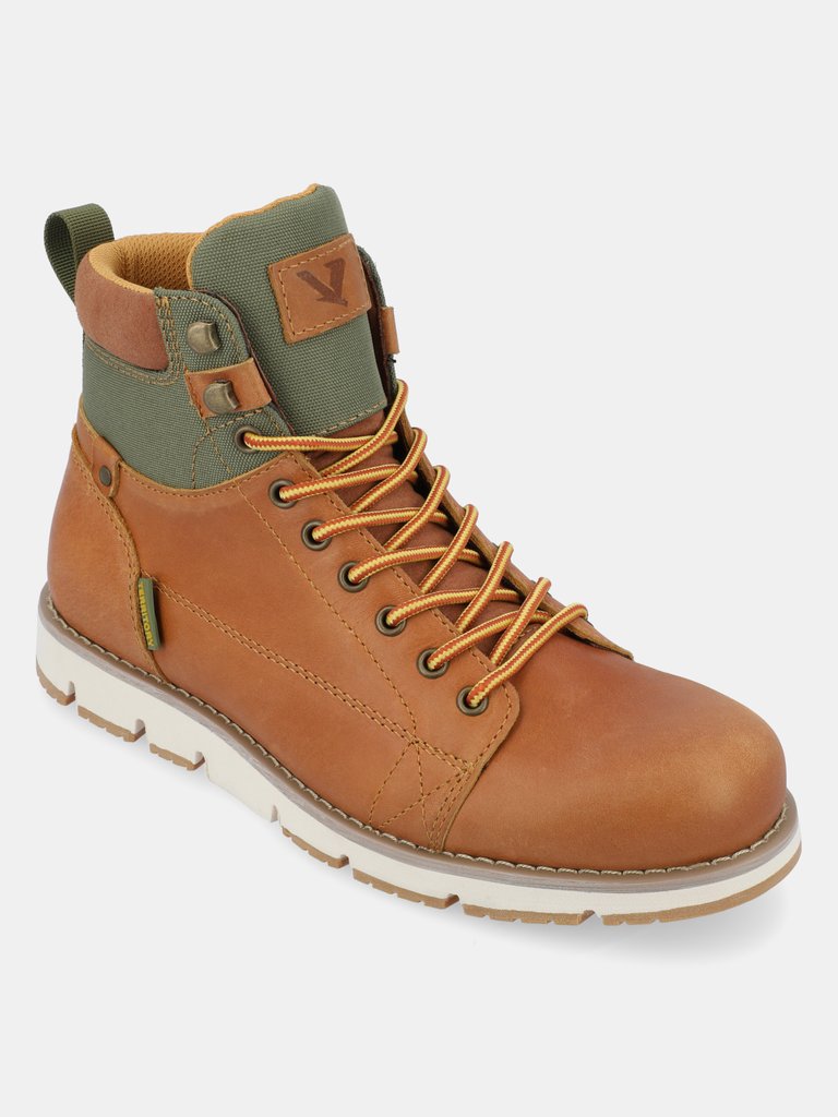 Territory Slickrock Water Resistant Lace-Up Boot - Chestnut