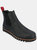 Territory Yellowstone Water Resistant Wide Width Chelsea Boot - Black