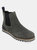 Territory Yellowstone Water Resistant Wide Width Chelsea Boot - Grey