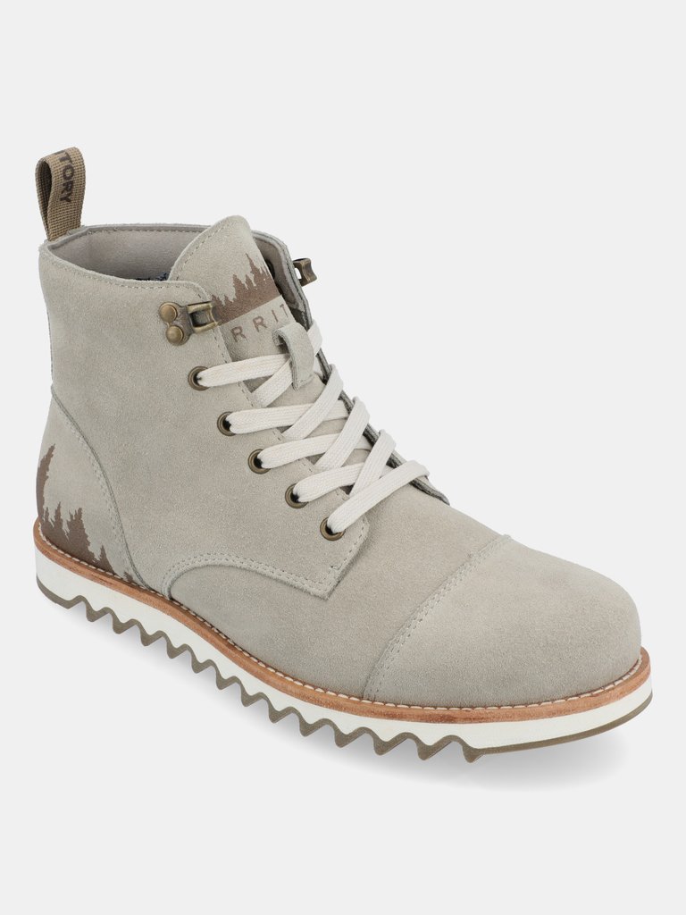Territory Zion Water Resistant Wide Width Lace-Up Boot - Taupe