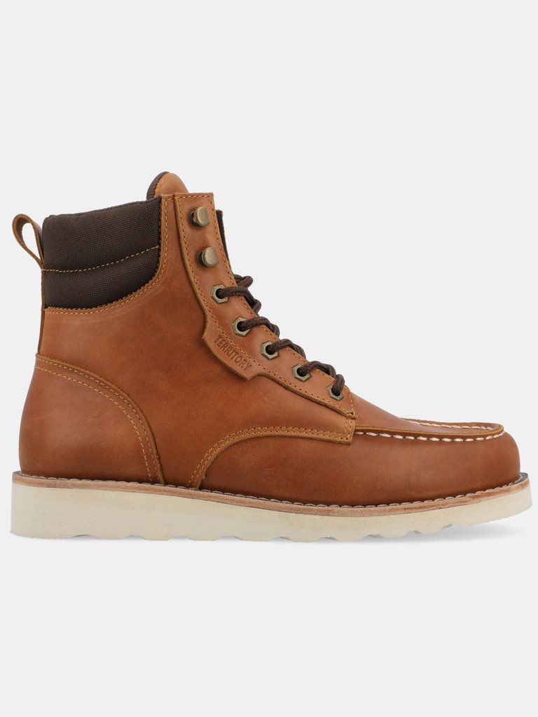 Venture Water Resistant Moc Toe Lace-Up Boot