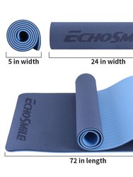 Echo Smile 0.31 Inch Yoga Mat