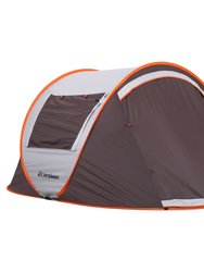 Echo Smile 2 Person Pop Up Tent - Brown