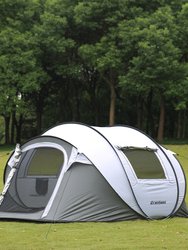 Echo Smile 4-6 Person Gray Pop Up Tent