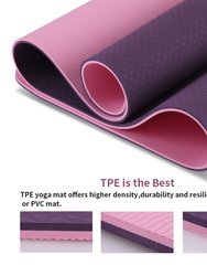 EchoSmile 0.24 Inch Yoga Mat