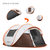 EchoSmile 4-6 Person Tent