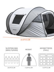EchoSmile Pop Up Tent For 5-8 People