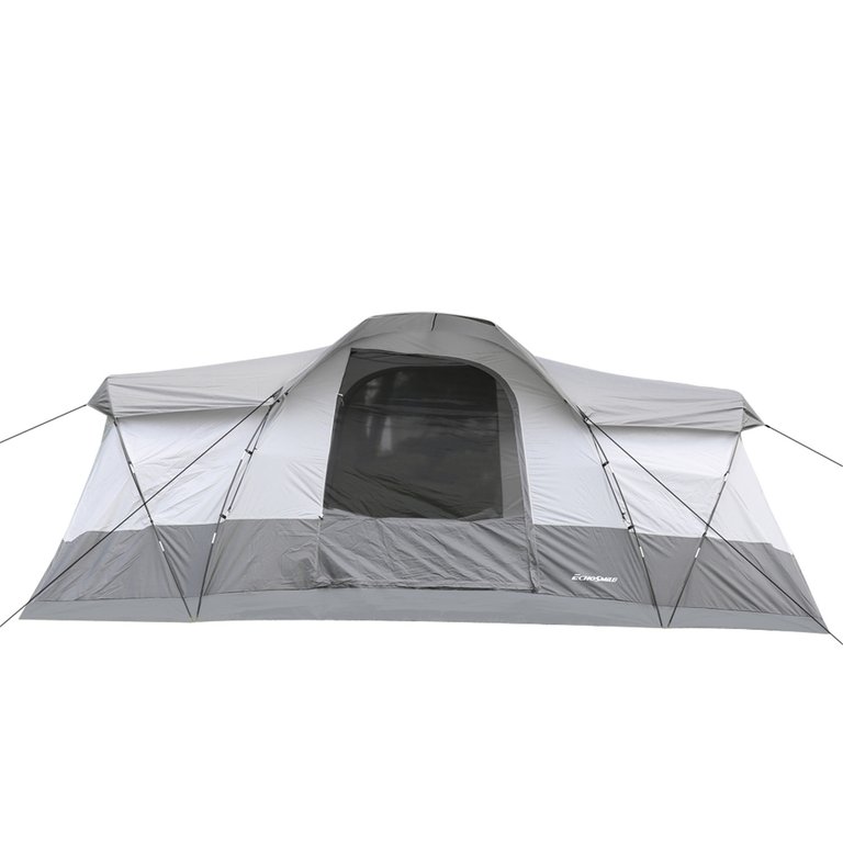 EchoSmile Tent For 10 People - White/Grey