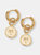 Zodiac Hoop Earrings - Gold