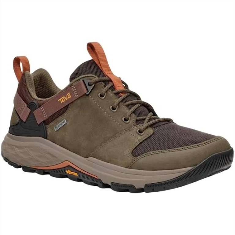 Men's Grandview Gtx Low Hiking Shoe In Rainforest Brown/ Dark Olive - Rainforest Brown/ Dark Olive