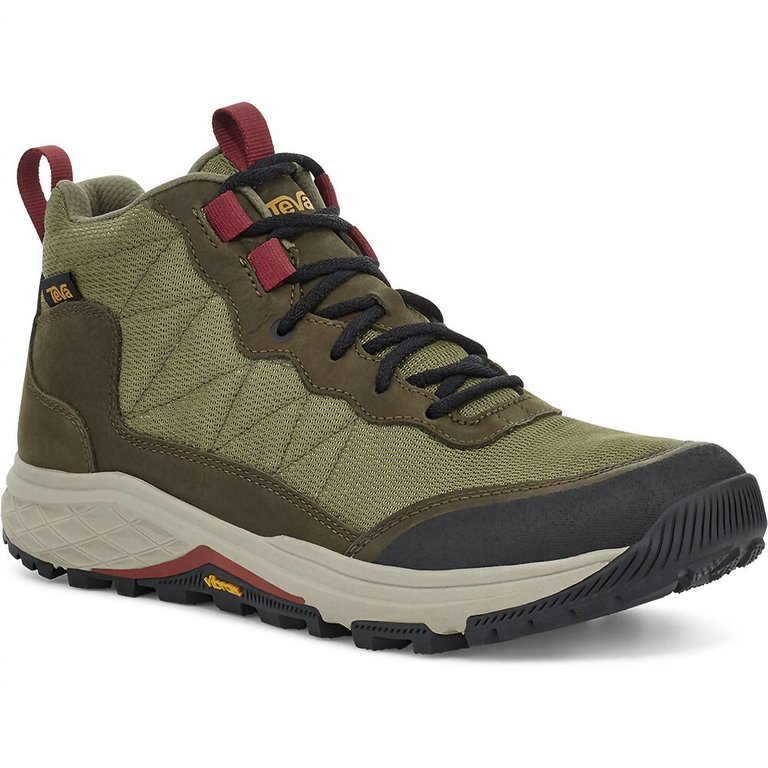 Men's Ridgeview Mid Hiking Shoes In Dark Olive