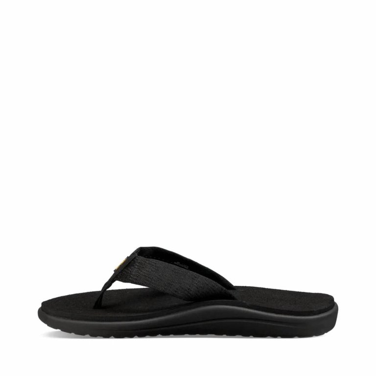 Men's Voya Flip Flop In Brick Black