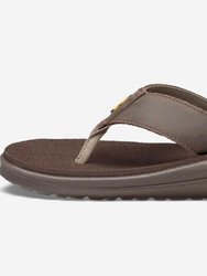 Men'S Voya Flip Leather Sandal