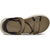 Men's Zymic Sandal In Dark Olive/Teal Green