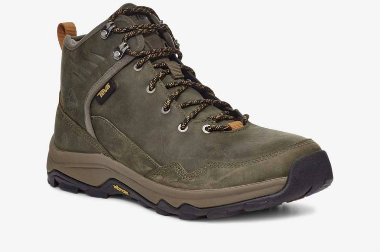 Teva Men'S Riva Mid Rp Waterproof Hiking Boots Dark Olive