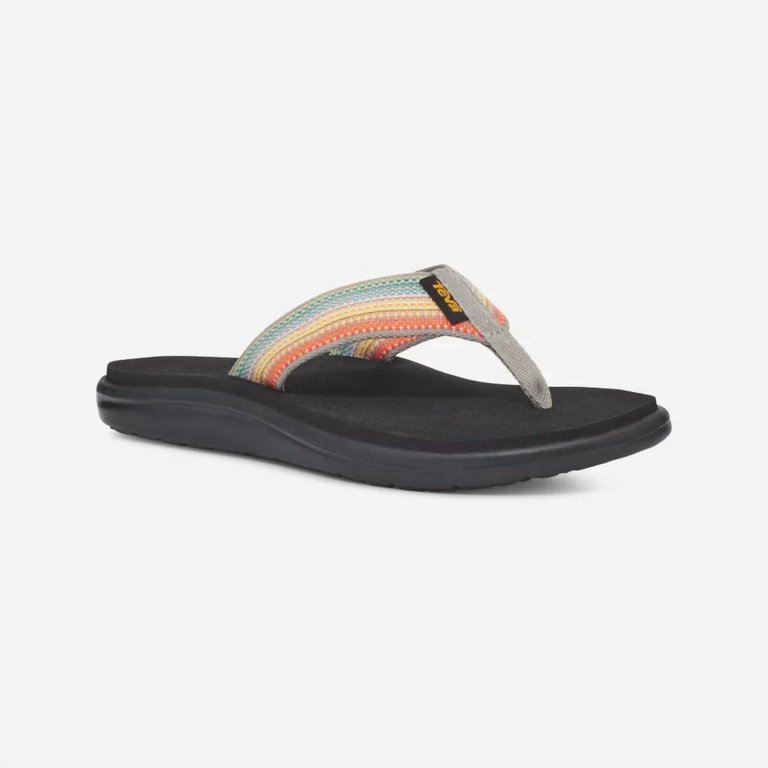 Women's Teva Voya Flip Sandal - Grey Multi