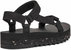 Women's Universal Ceres Black Sandal In Black