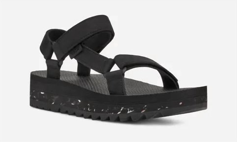 Women's Universal Ceres Black Sandal In Black - Black