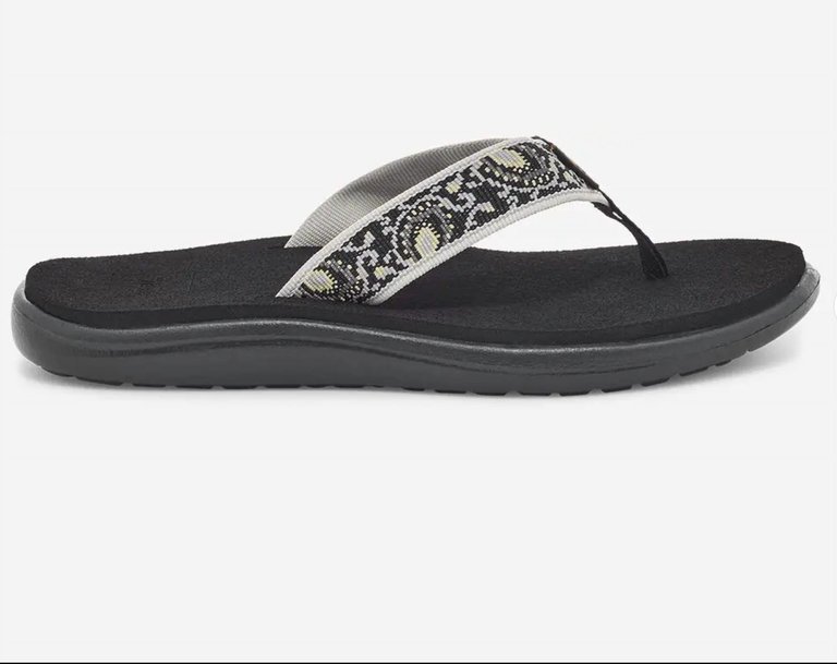 Women's Voya Flip Flop - Doria Black - Doria Black