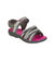 Youth Tirra Sandal In Silver/magenta