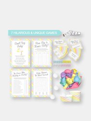 Baby Shower Bundle - 7 Fun Baby Shower Games