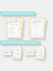 Baby Shower Bundle - 7 Fun Baby Shower Games