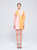 Penny Two-Tone Mini Dress - Pink and Orange