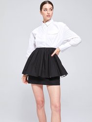 Theodora Mini Shirt Dress
