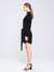 Wanda Velvet Mini Dress - Black